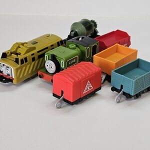 Thomas the Tank Engine & Friends Luke Diesel 10 Cargo 7PC Trackmaster Motorized